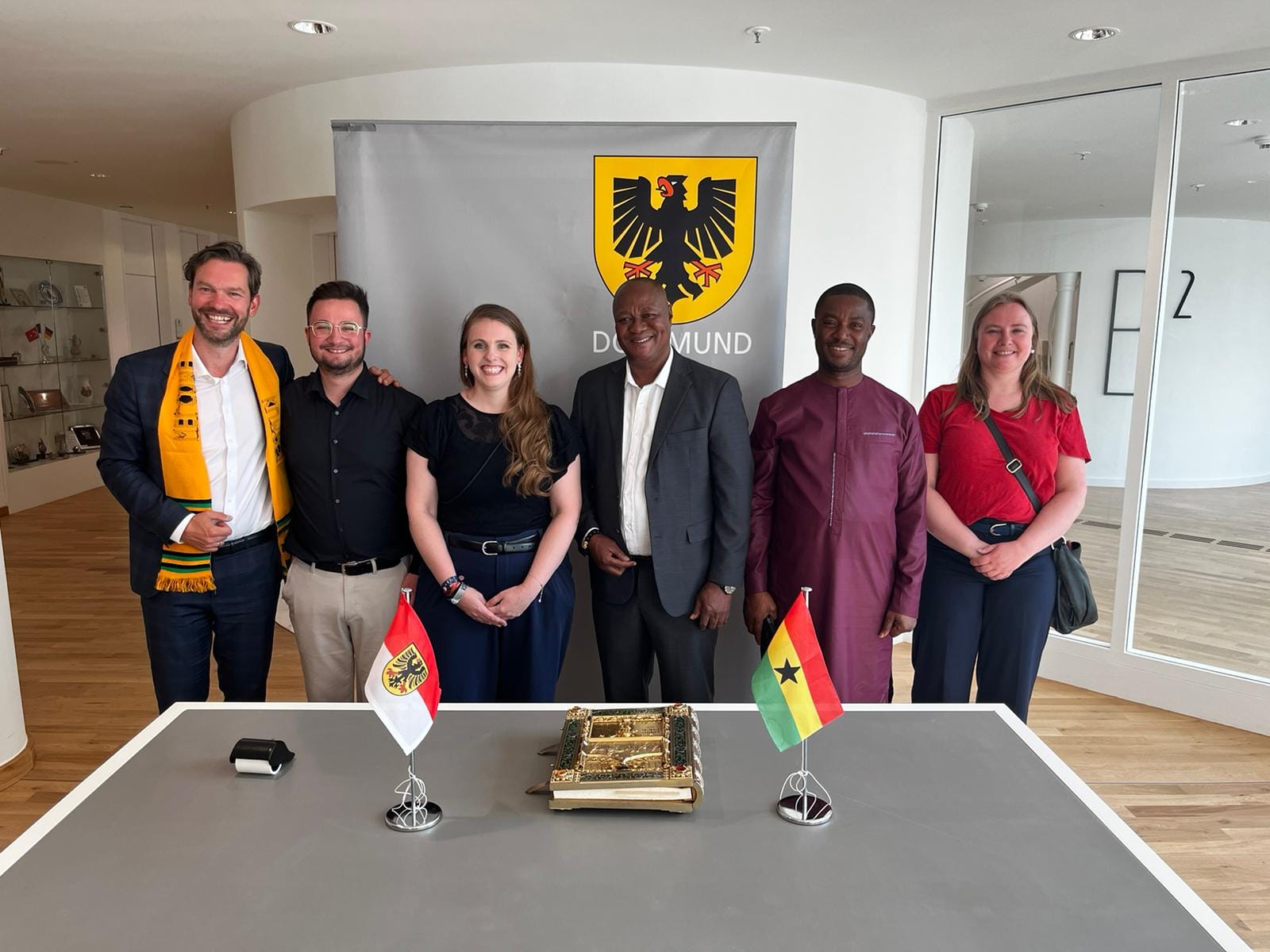 Dortmund und Kumasi besiegeln Städtepartnerschaft